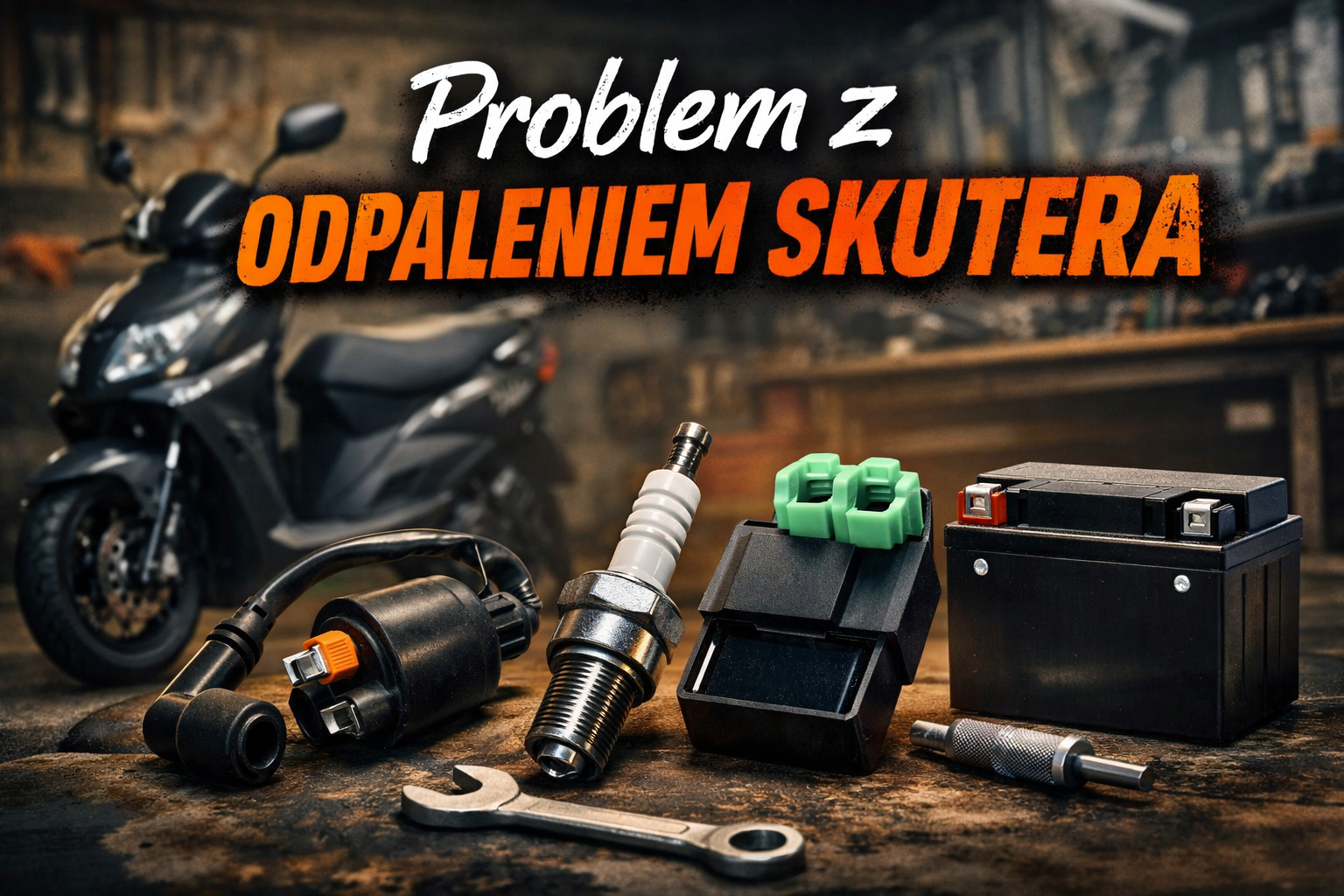 Problem z odpaleniem skutera – sprawdź najczęstsze przyczyny